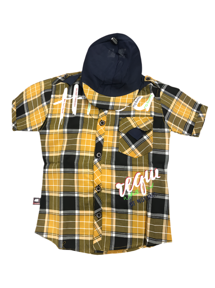 Boys Casual Check Shirt