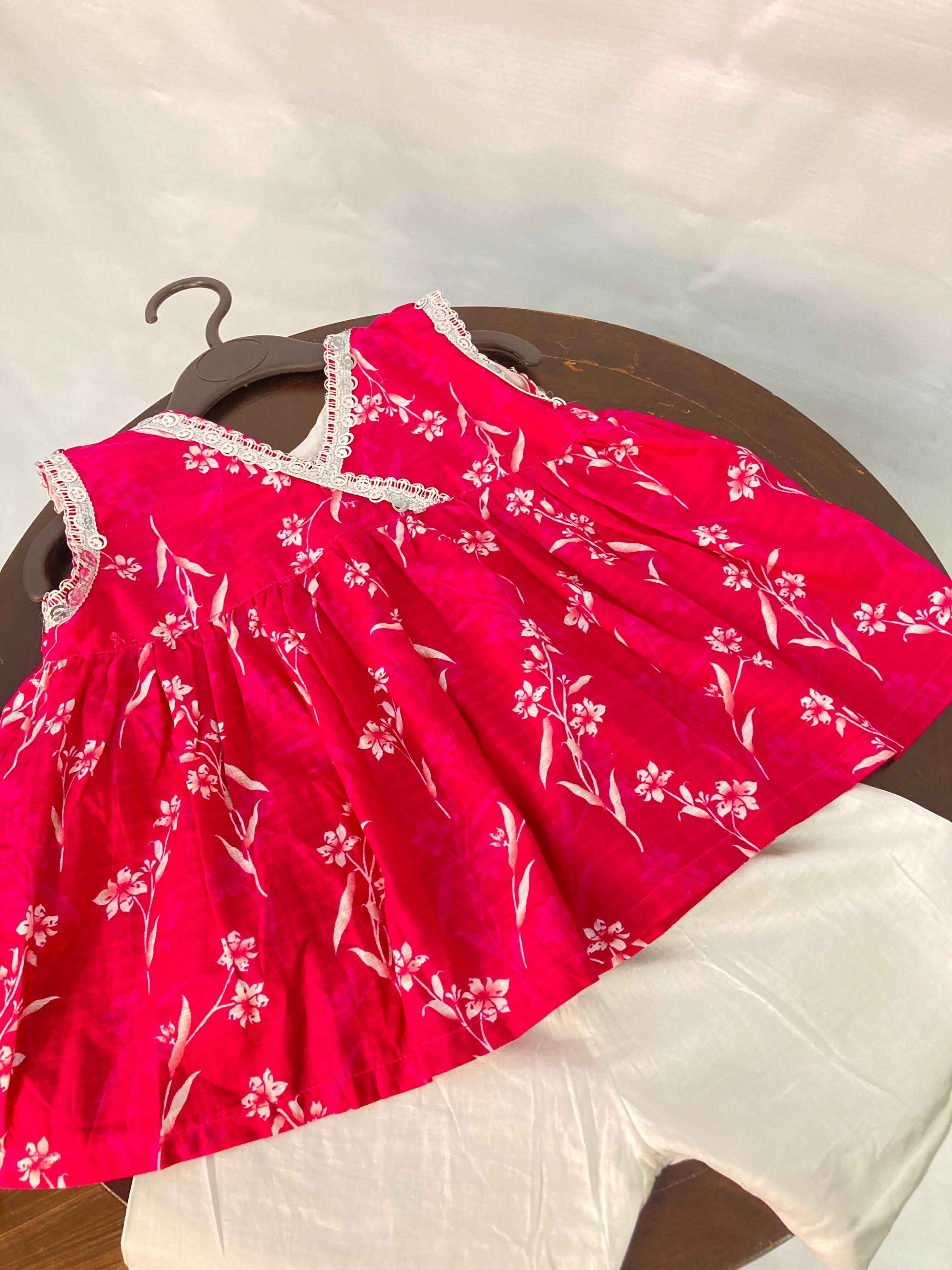 Girls Barbie Vibes Frock Set