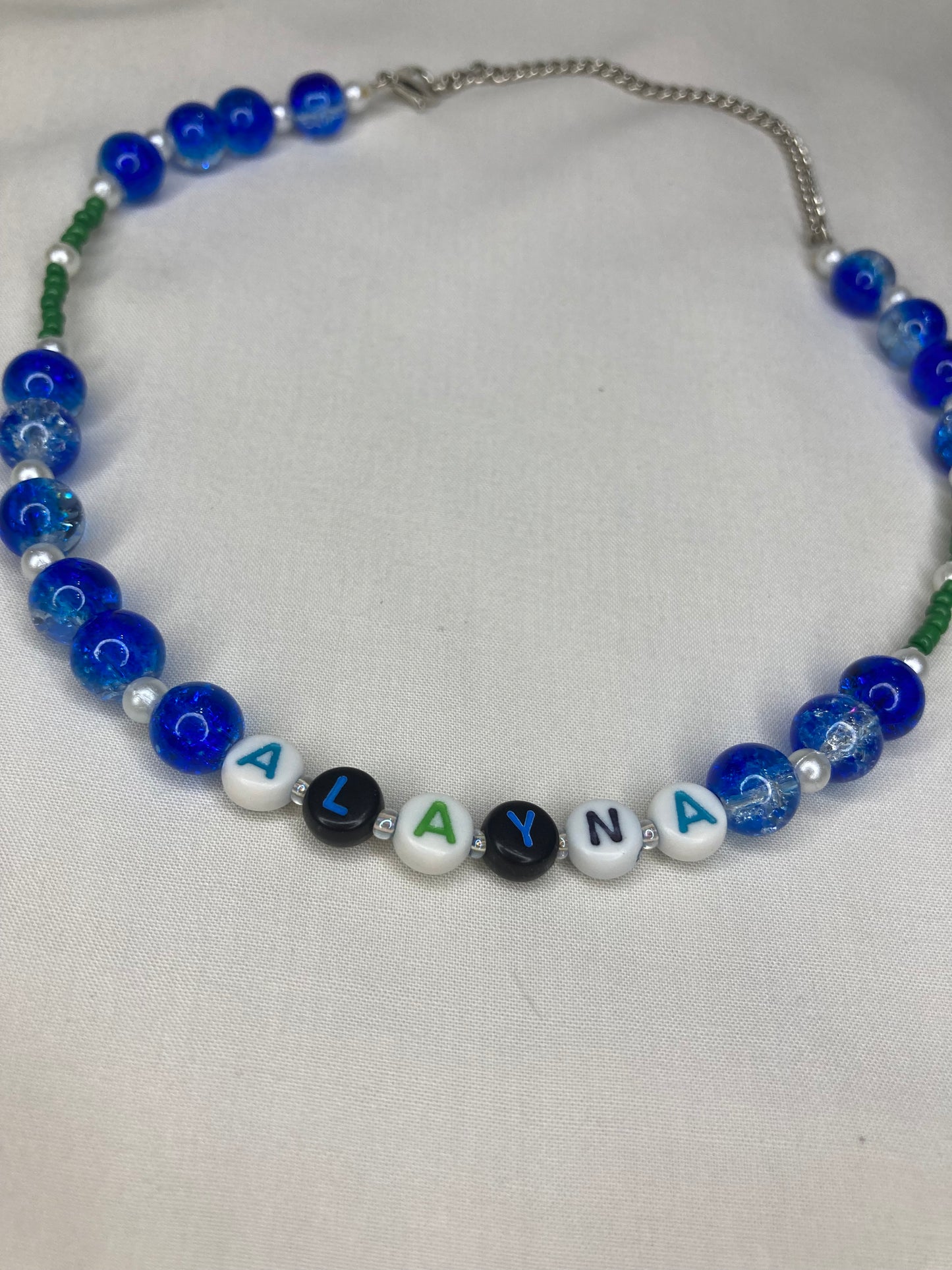 Customized Name Bracelet Chocker Set