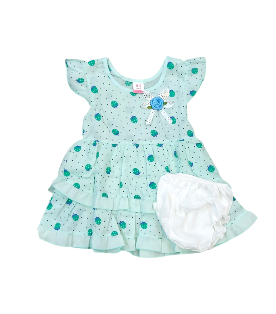 Strawberry Print Frocks