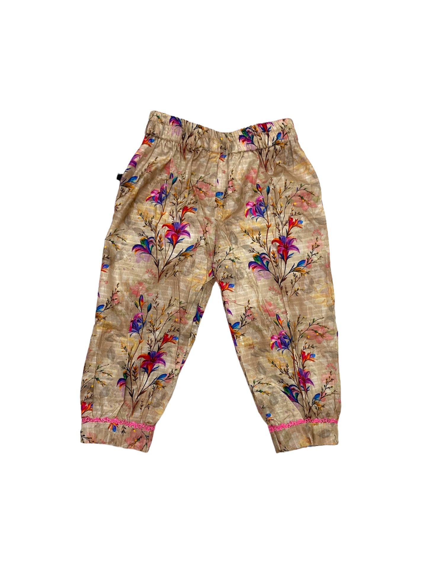 Girls Cotton Digital Print Suit 2pc