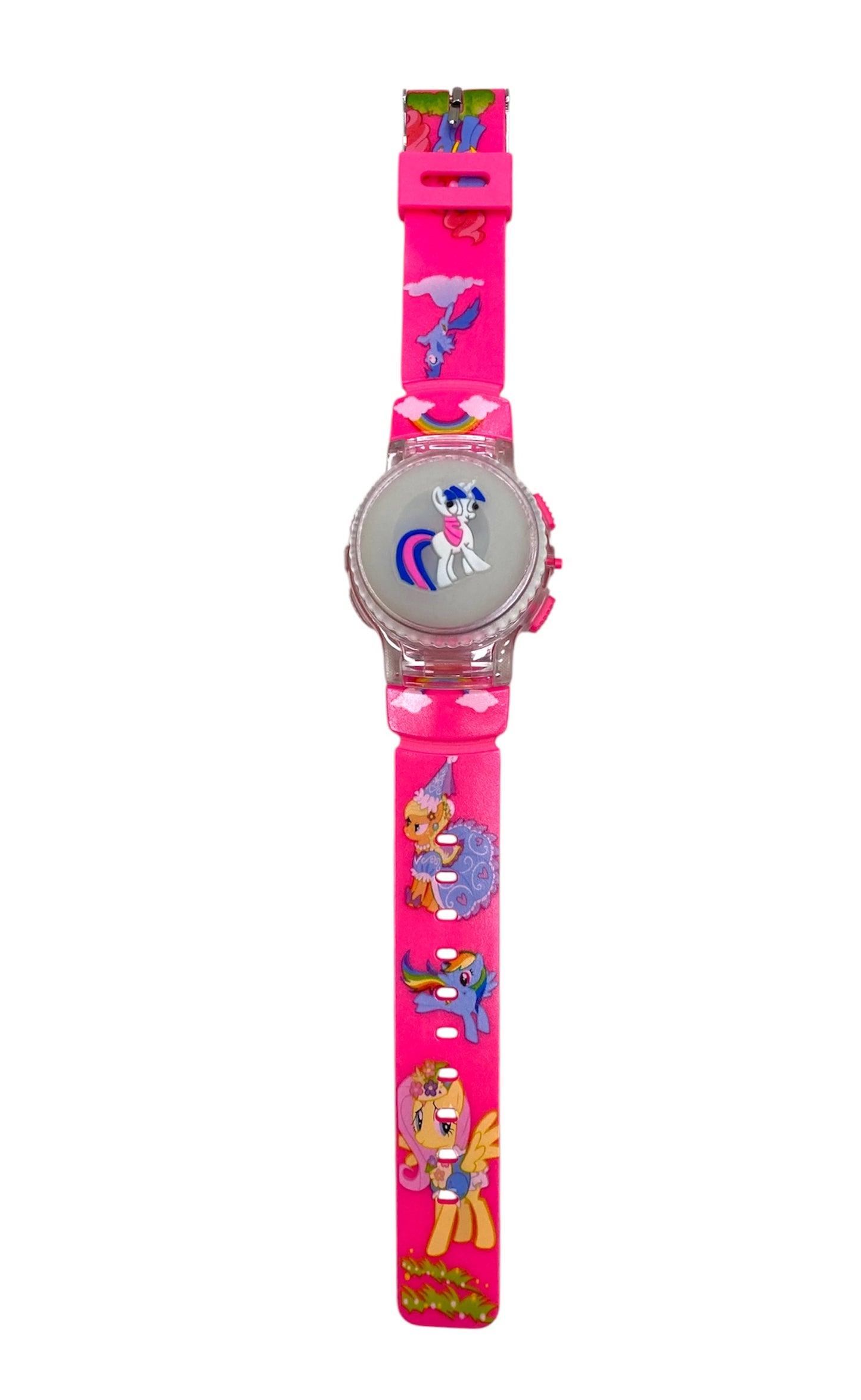 Girls Light and Spin Watch - Unicorn