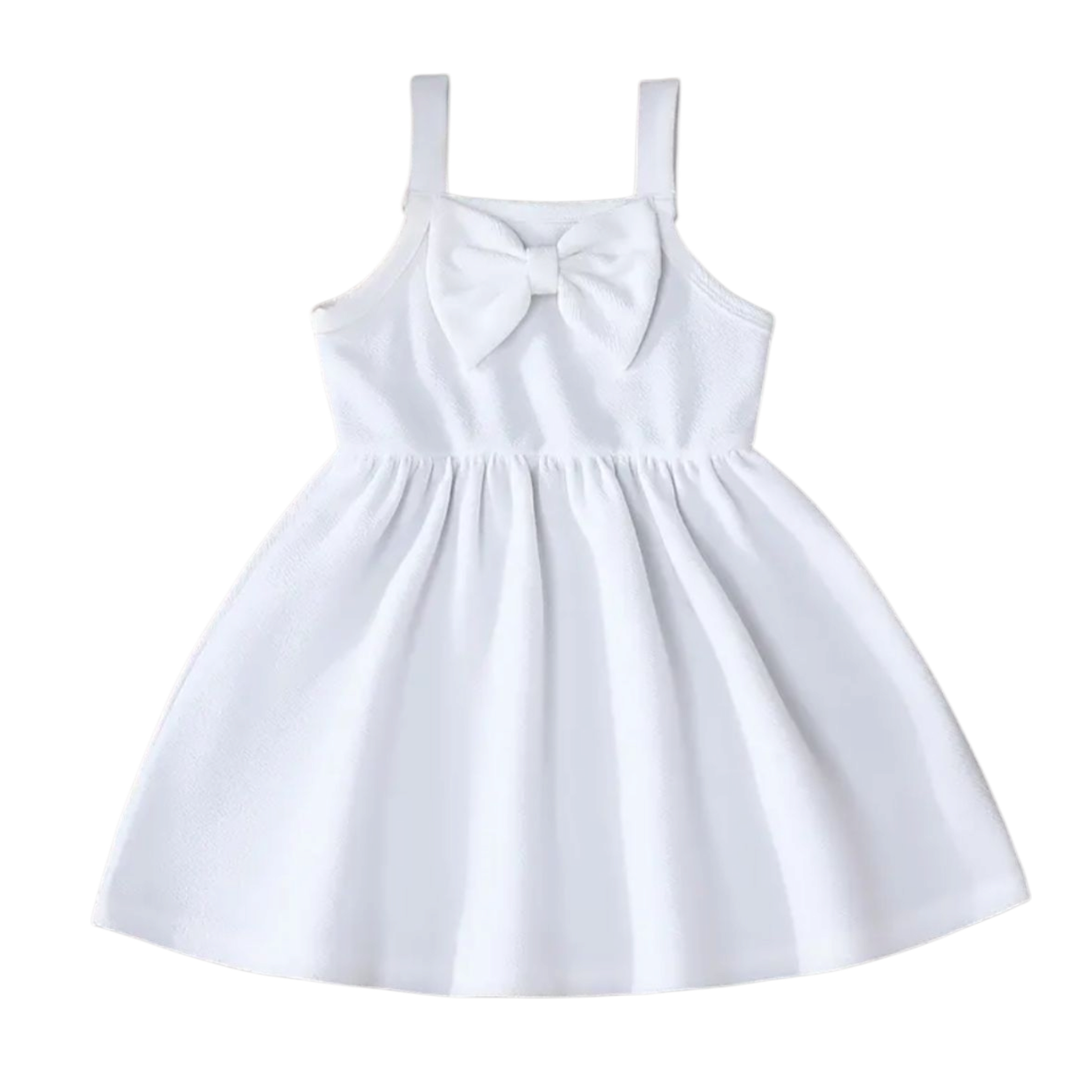Girls Azadi Green and White Frock - Set of 2
