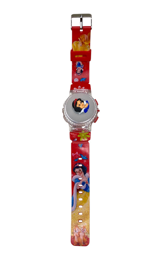 Girls Light and Spin Watch - Princess
