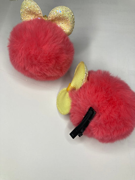 Bow Fur Pins