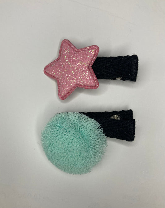Glittered & Soft Wooly Pins