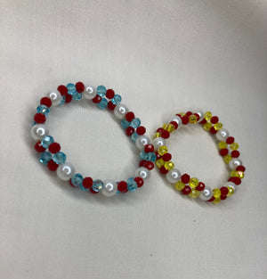 Beaded Bracelet set of 2