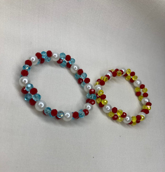 Beaded Bracelet set of 2