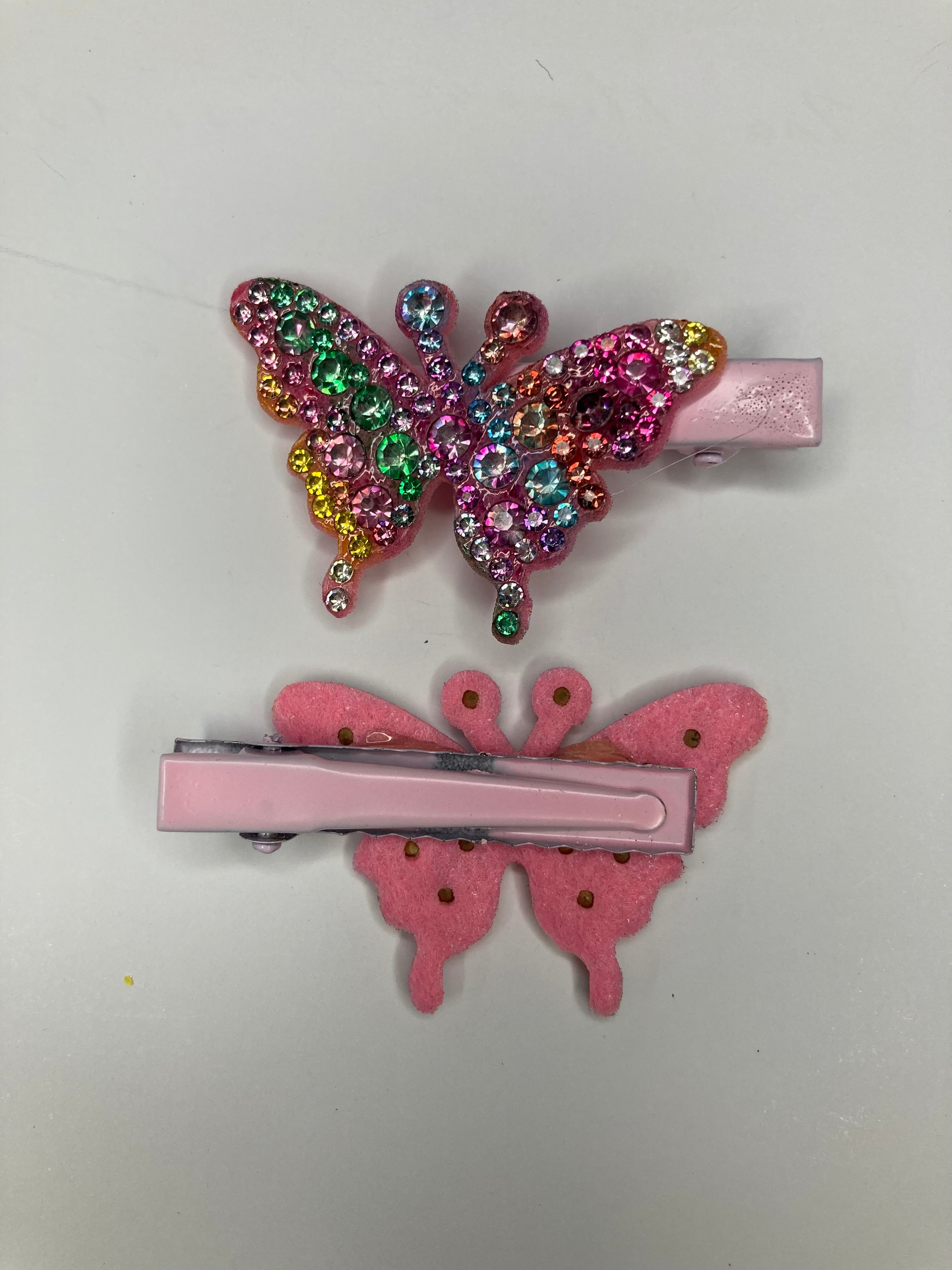 Fancy Butterfly Alligator Pins