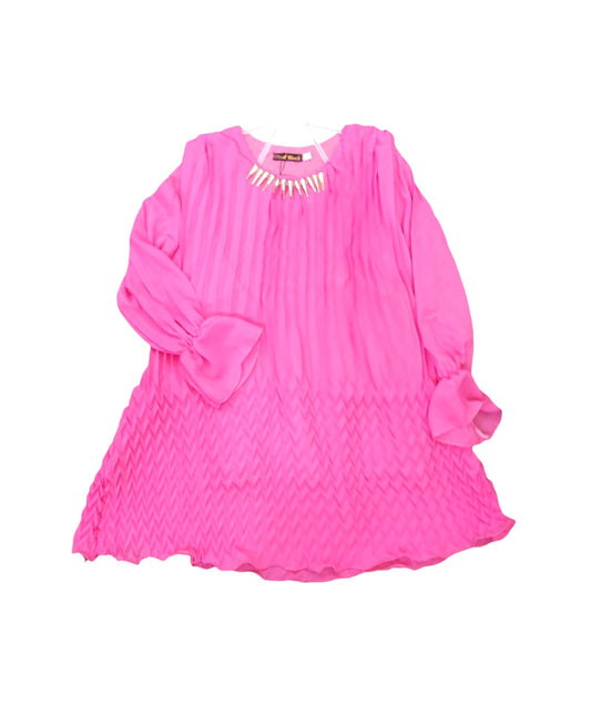 Girls Chiffon Top - Pink