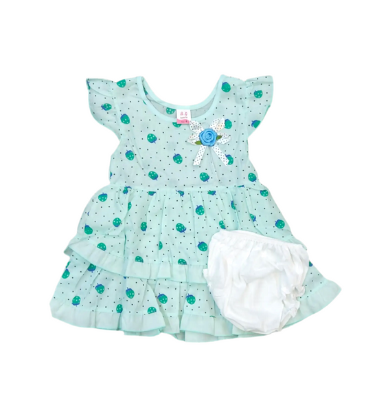 Strawberry Print Frocks