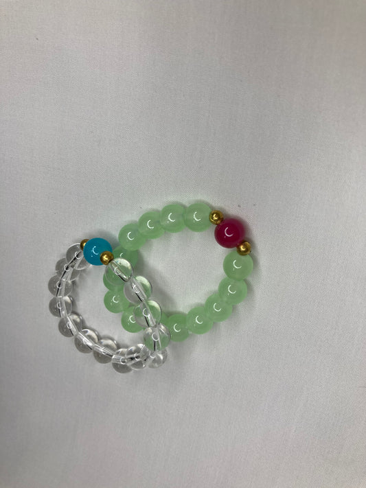 Girls Beaded Bracelet - Set of 2
