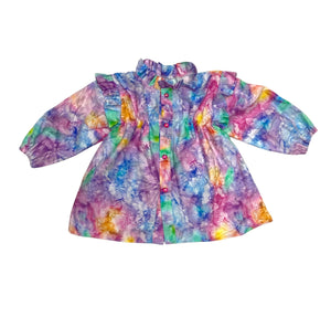 Girls Colorful Cotton Poplin Top