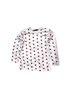 Girls Princess Top - Maroon
