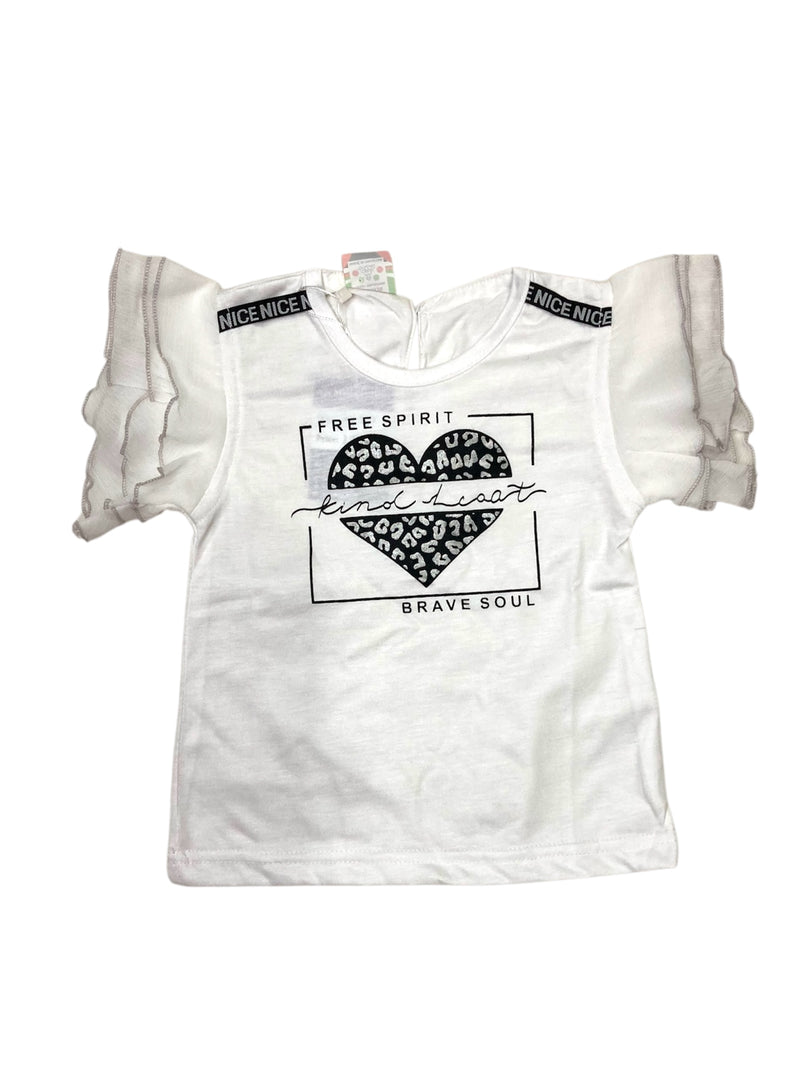 Girls Romper Suit - Grey