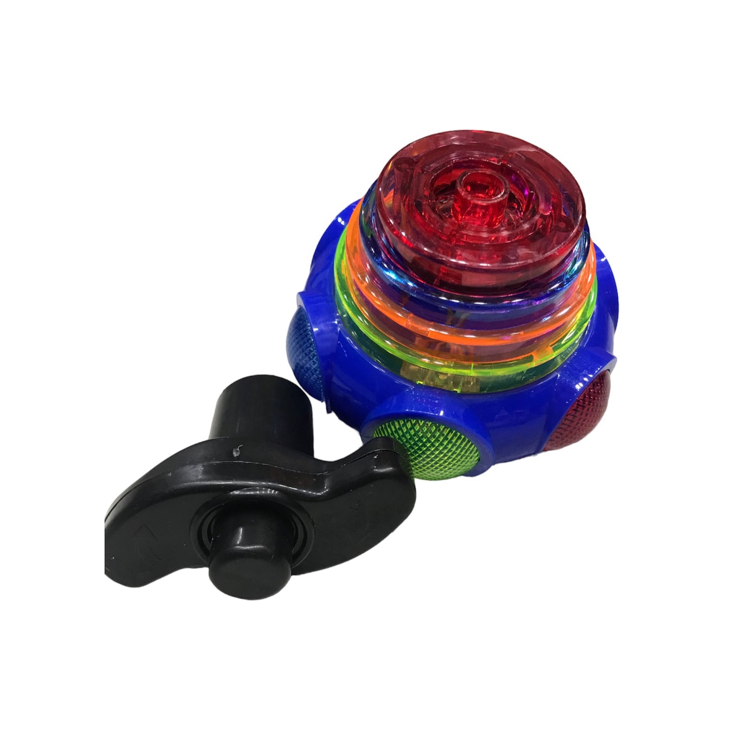 Spinning Flash UFO with Lights and Launcher