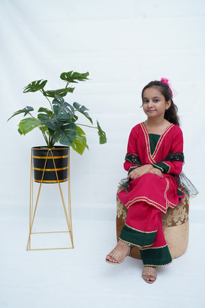 Girls Pink Meadow Luxe Set (3pc)