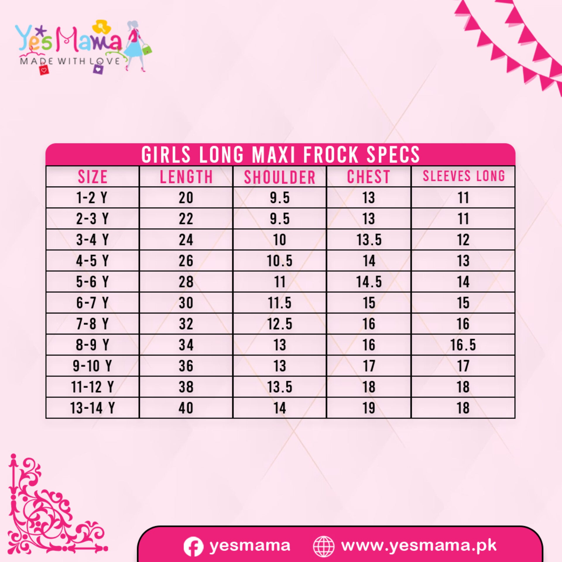 Girls Khaddar Hand Painted Floral Long Frock - Black