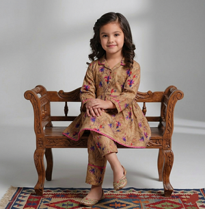 Girls Digital Print Lawn Suit 2pc