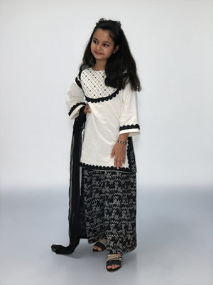 Girls Monochrome Chic Set - 3pc