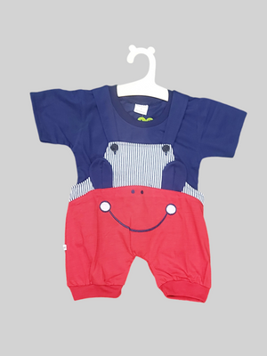 Smiley Half Romper