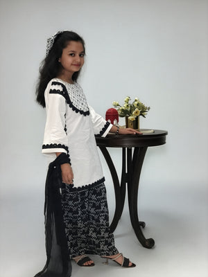Girls Monochrome Chic Set - 3pc