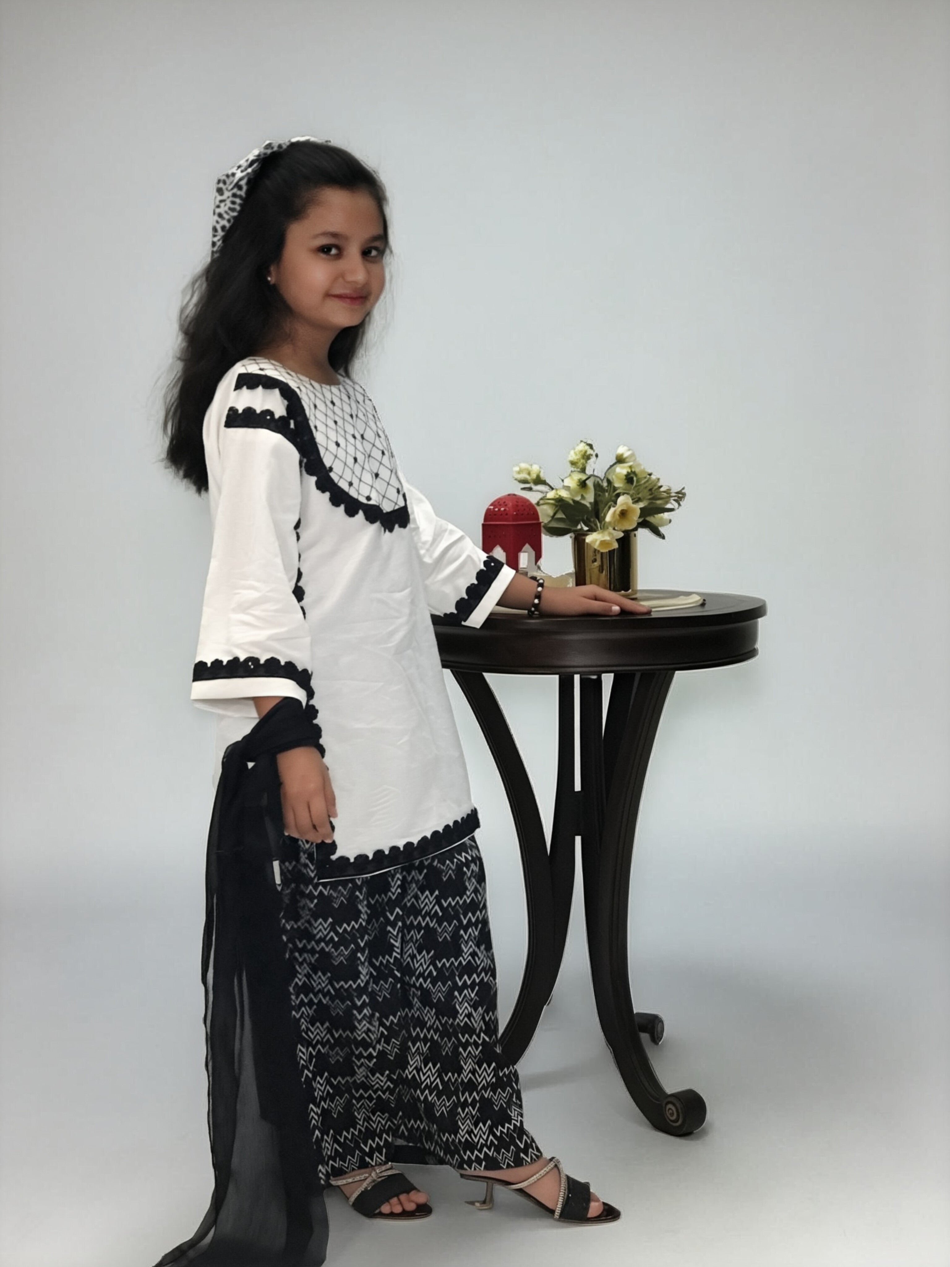Girls Monochrome Chic Set - 3pc