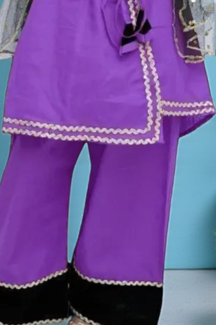 Girls Lavender Luxe Embellished Set (3pc)