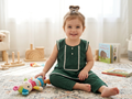 Girls Azadi Green 2pc Set
