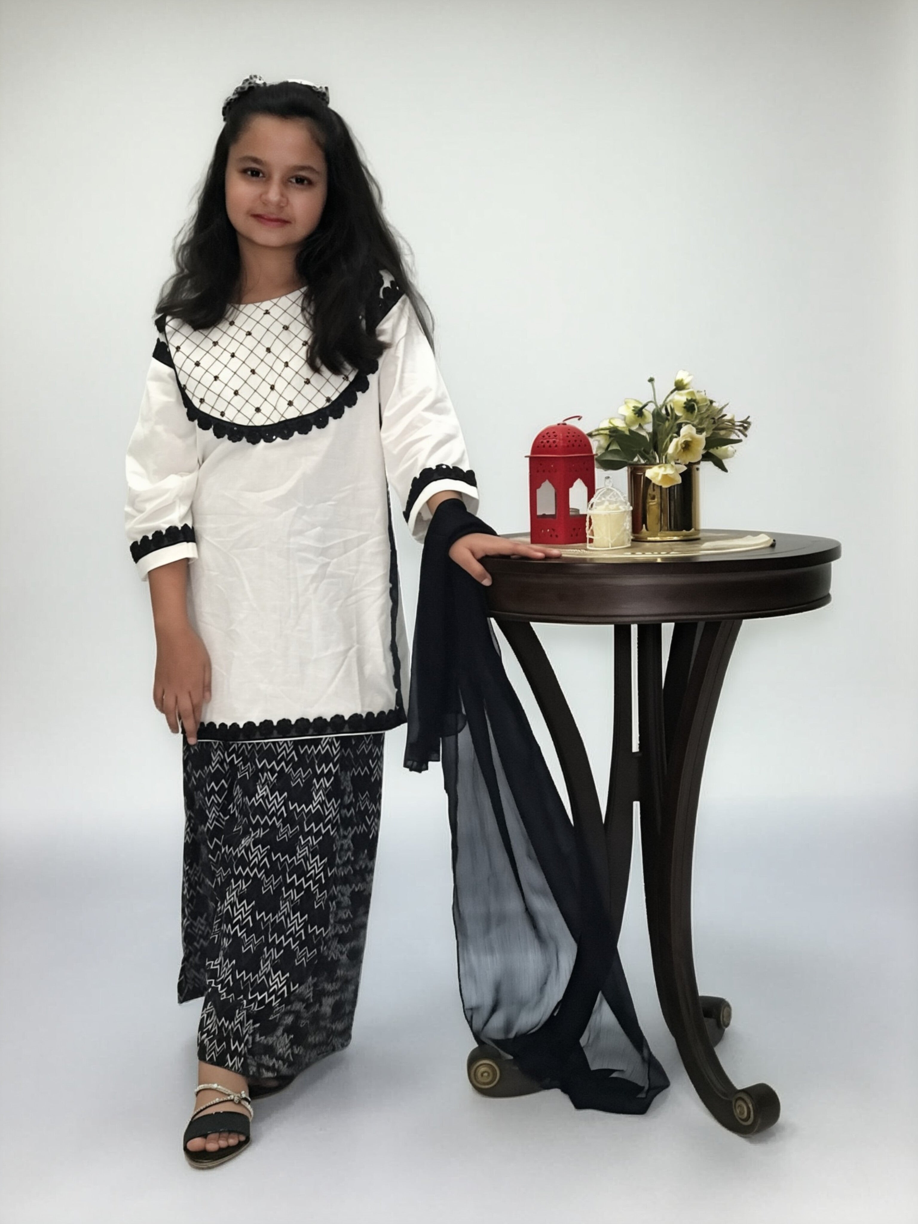 Girls Monochrome Chic Set - 3pc