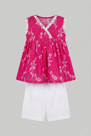 Girls Barbie Vibes Frock Set