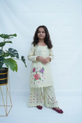 Girls Hand Painted Blossom Luxe Set (Sage Mint)