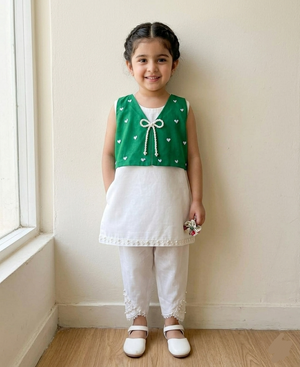 Girls Azadi Suit - 2pc