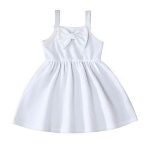 Girls Azadi Green and White Frock - Set of 2
