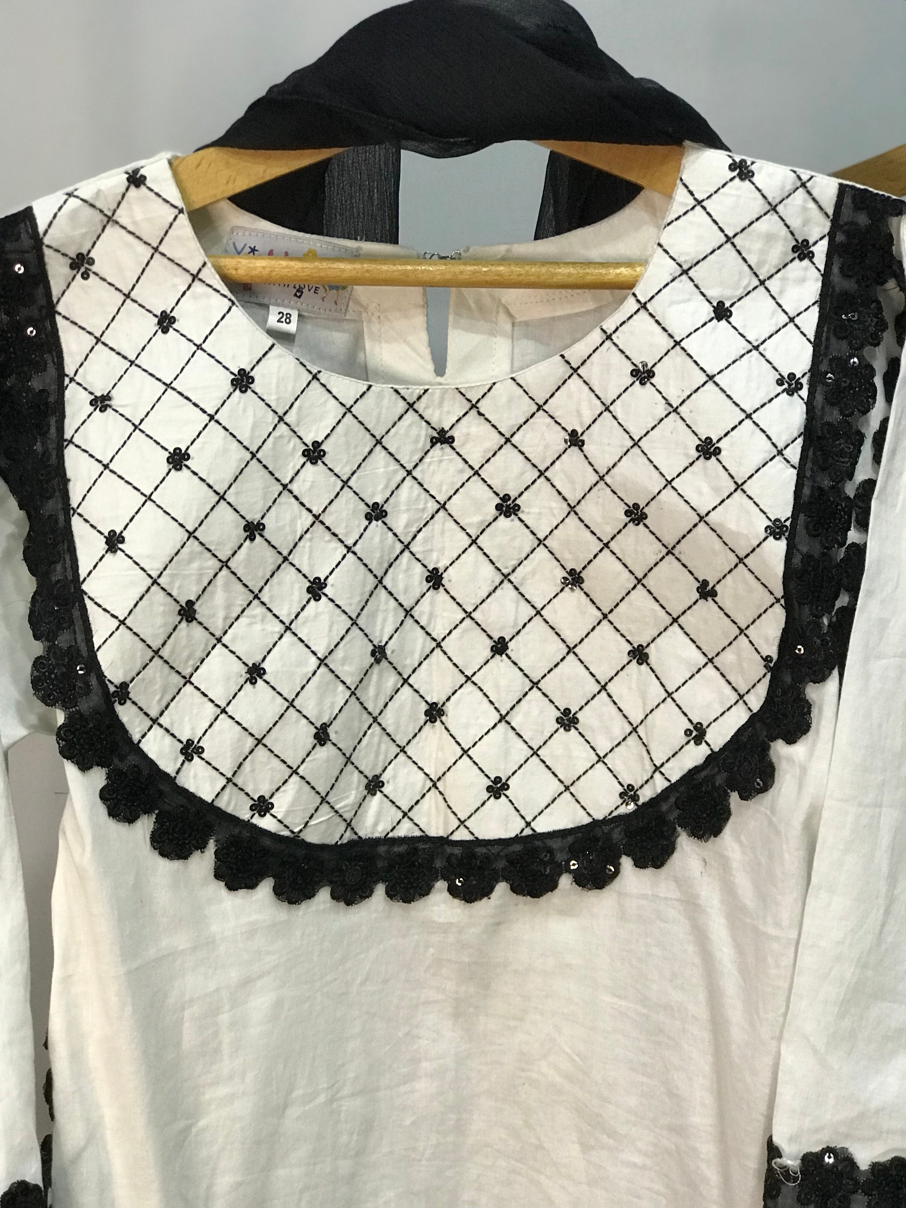 Girls Monochrome Chic Set - 3pc