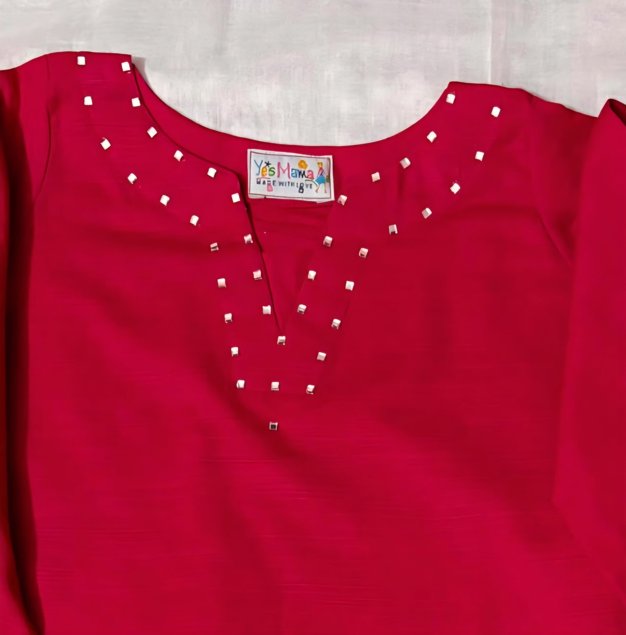 Girls Raspberry Pink Khaddar 2pc Set